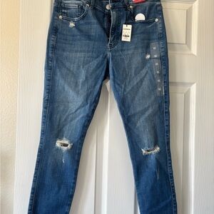 Express Blue Distressed Women's Jegging